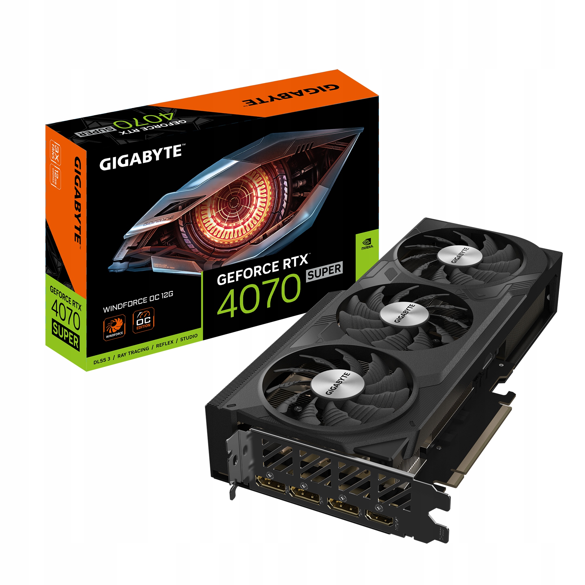 Grafická karta Gigabyte 4070 super 12 GB